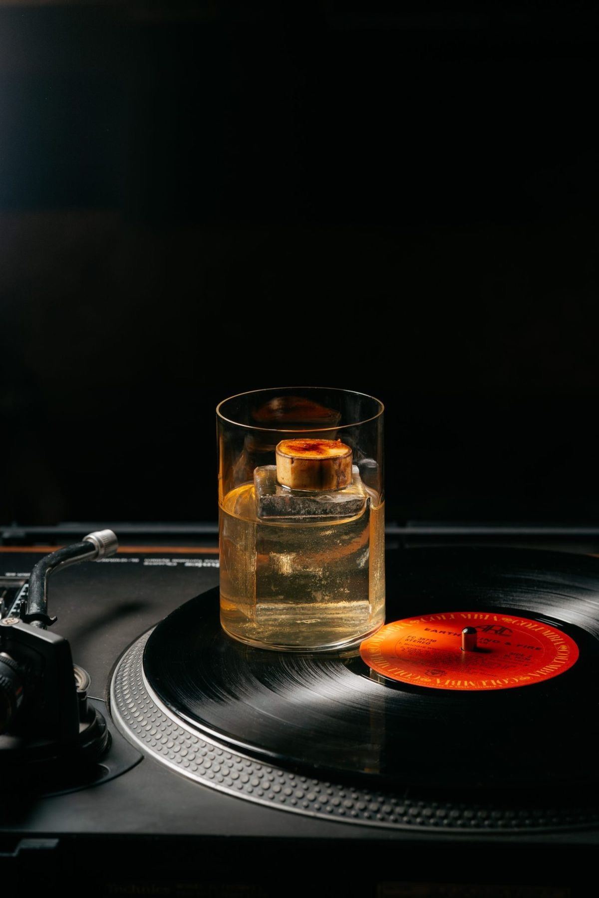 A whiskey cocktail at Velvet Rail